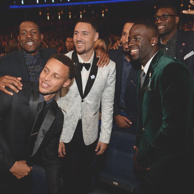 warriors's tweet image. Squad. #ESPYS
