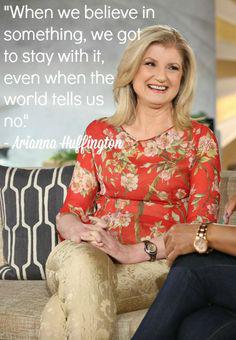 A very Happy Bday to a naturalized U.S. citizen and entrepreneur, Arianna Huffington!  