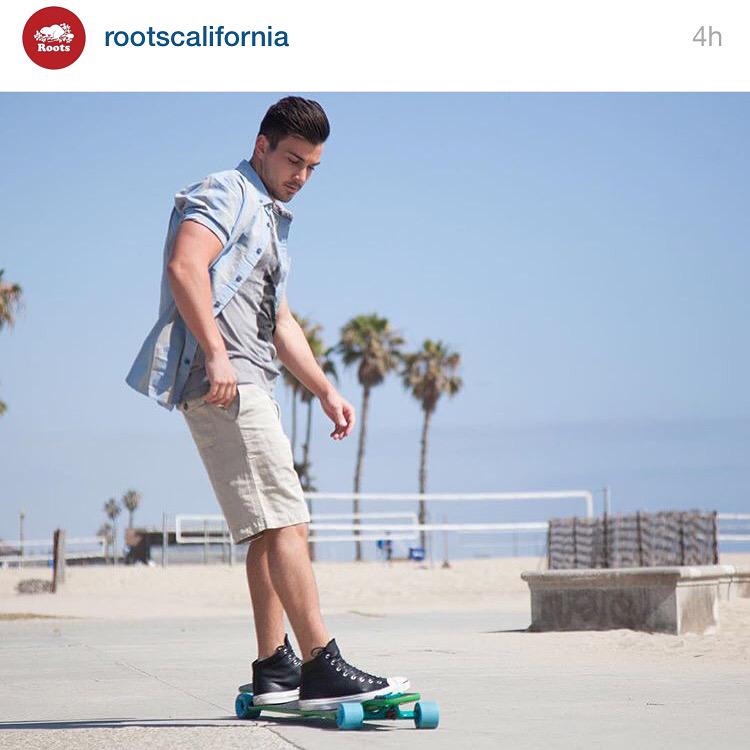 LongboardLiving's tweet photo. Stoked to see @RootsCanada 's california outlet embracing board culture on #VeniceBeach ! @MerkaBoards #MerkaEarth http://t.co/0zFA5OWFmT