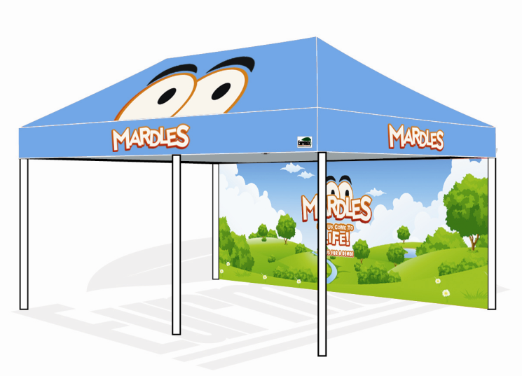 Eurmax_Canopy's tweet photo. A newly customed 10' x 20' (3m x 6m) canopy cover and a custom back wall. Isn't it lovely and vivid? http://t.co/qrKhjnx91j