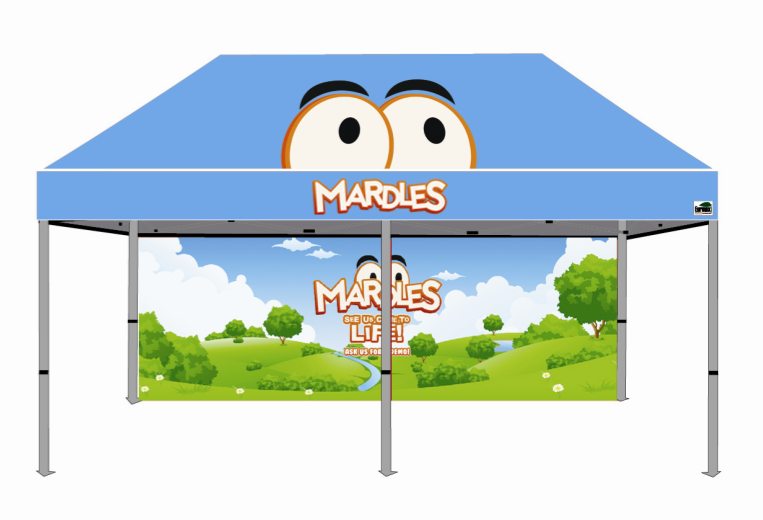 Eurmax_Canopy's tweet photo. A newly customed 10' x 20' (3m x 6m) canopy cover and a custom back wall. Isn't it lovely and vivid? http://t.co/qrKhjnx91j