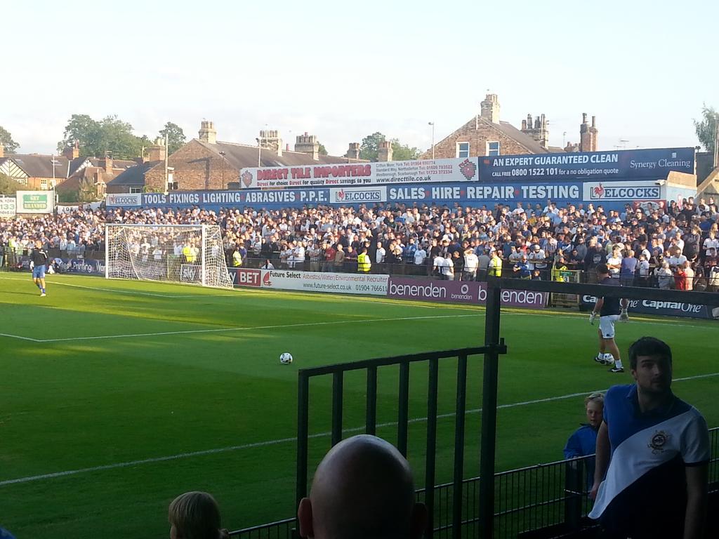 DaTownend's tweet image. leeds support at york ...well it was only a friendly ! #lufcawaydays #lufc #mot