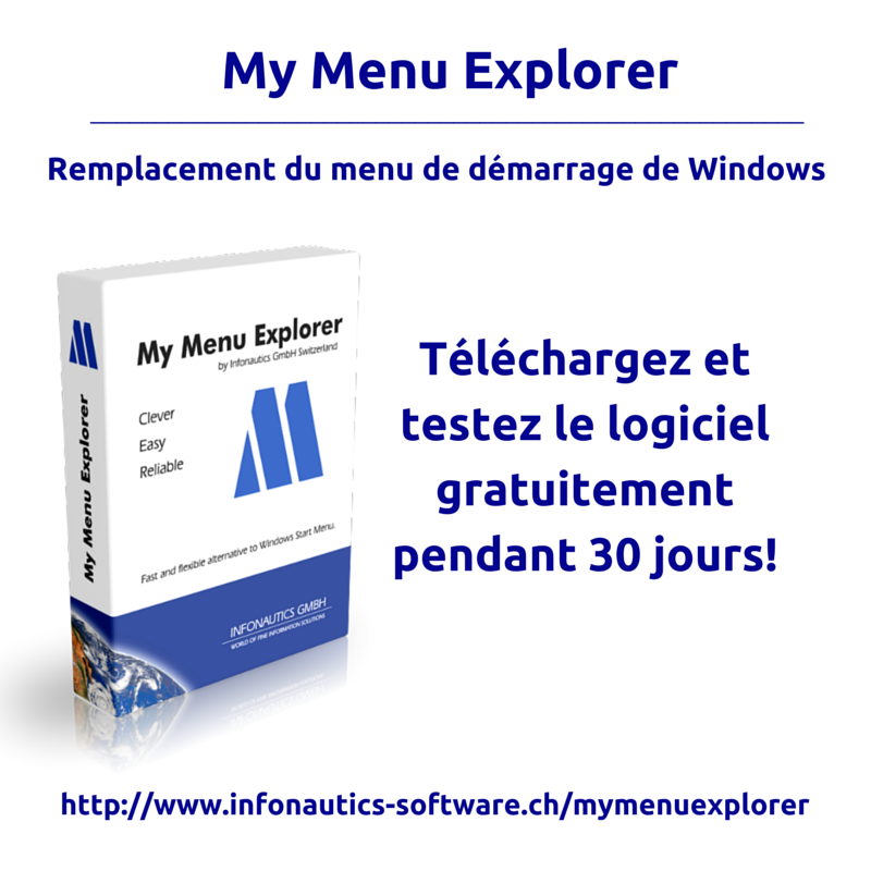 InfonauticsGmbH's tweet image. Remplacement du menu de démarrage de #Windows ow.ly/PwQcH #menudémarrer