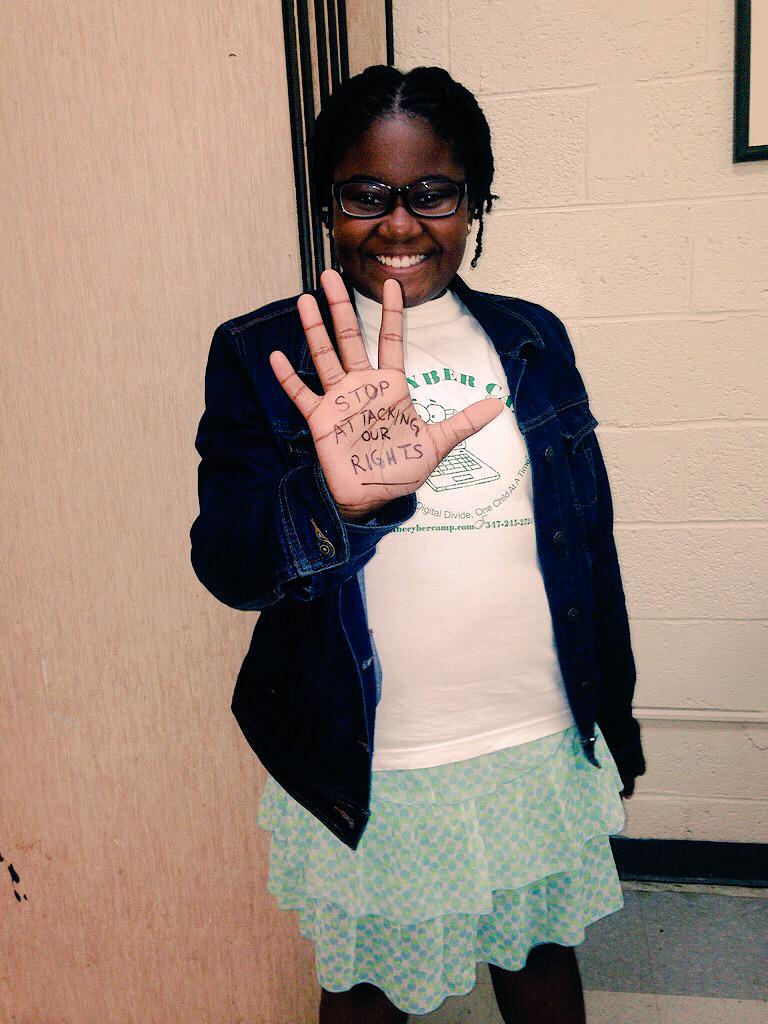 Kids4Life2015's tweet photo. Check out @CyberCamp &amp; @YoungPplofColor in the #StopAttackChallenge using #SocialMedia4SocialJustice @KieseLaymon http://t.co/MerPvOWmnC