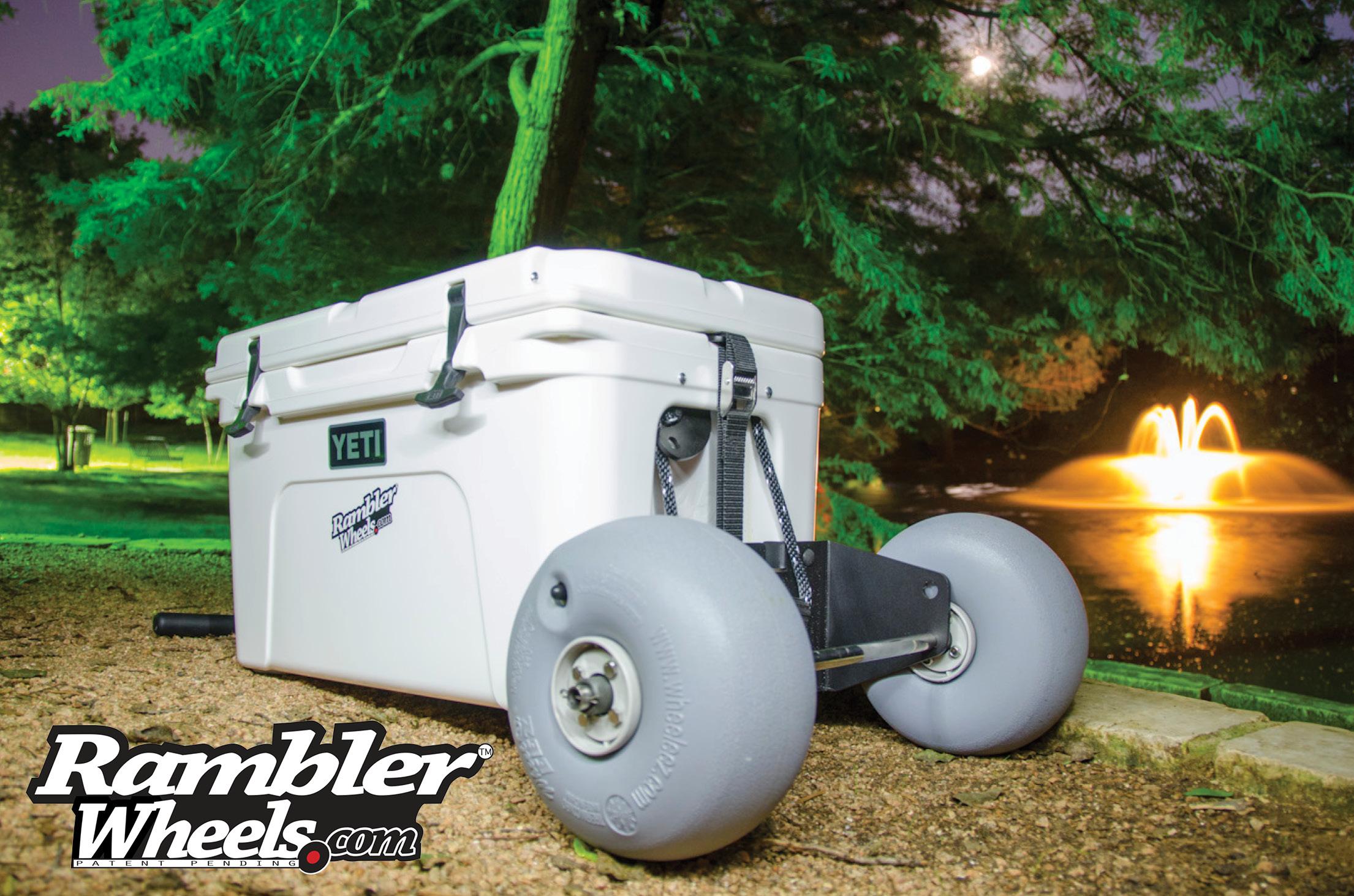 All Terrain Wheel System for YETI Cooler - The Rambler X2