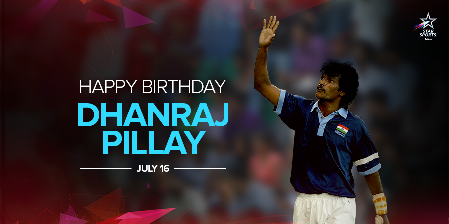 A name synonymous with hockey itself Dhanraj Pillay. A very happy 47th birthday to the legend! 