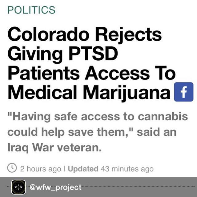 yetifarms's tweet photo. Repost from @wfw_project via @igrepost_app, Colorado rejected adding post-traumatic stress… http://t.co/mTsS3pGNxE http://t.co/UPdImqtOGU