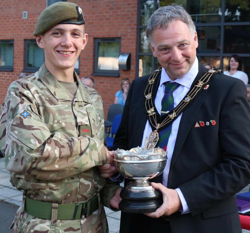 Lincs_ACF's tweet photo. @CivicLincoln @thelincolnite @LincsEcho @LincsConnect @ArmyCadetsUK Most Outstanding Cdt Award at Abbey Det Award Eve http://t.co/bbpApSx3Du