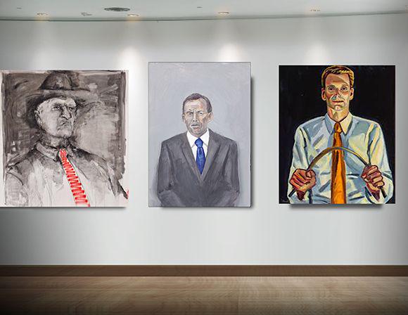BetootaAdvocate's tweet photo. Portrait of Tony Abbott hung in Archibald, despite backlash: http://t.co/JUIbsadkqW #Archibald2015 #AbbottPortrait http://t.co/WCXHx4tPWW