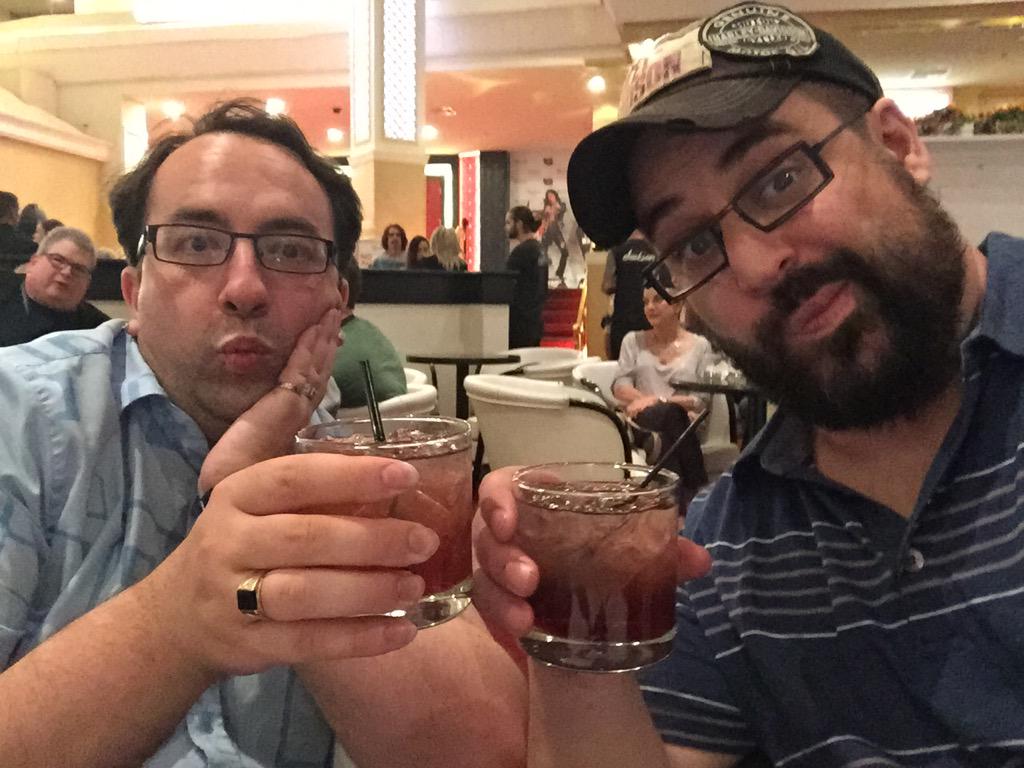 bouchebag's tweet photo. First selfie with my bestie @Stevee3141 #tam13 http://t.co/1vMlEd5e9o