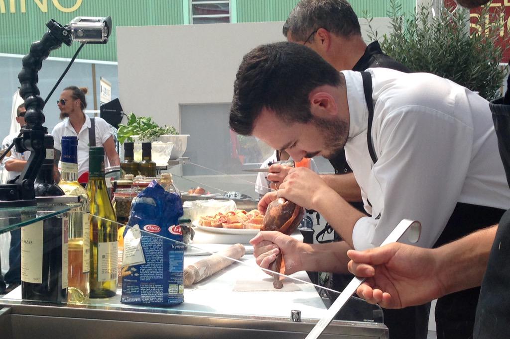 Expo2015Milano's tweet photo. Maltese chefs are cooking typical food for #MaltaDay with musical entertainmen by Big Band Brothers. Join us! http://t.co/YJPiSTpudH