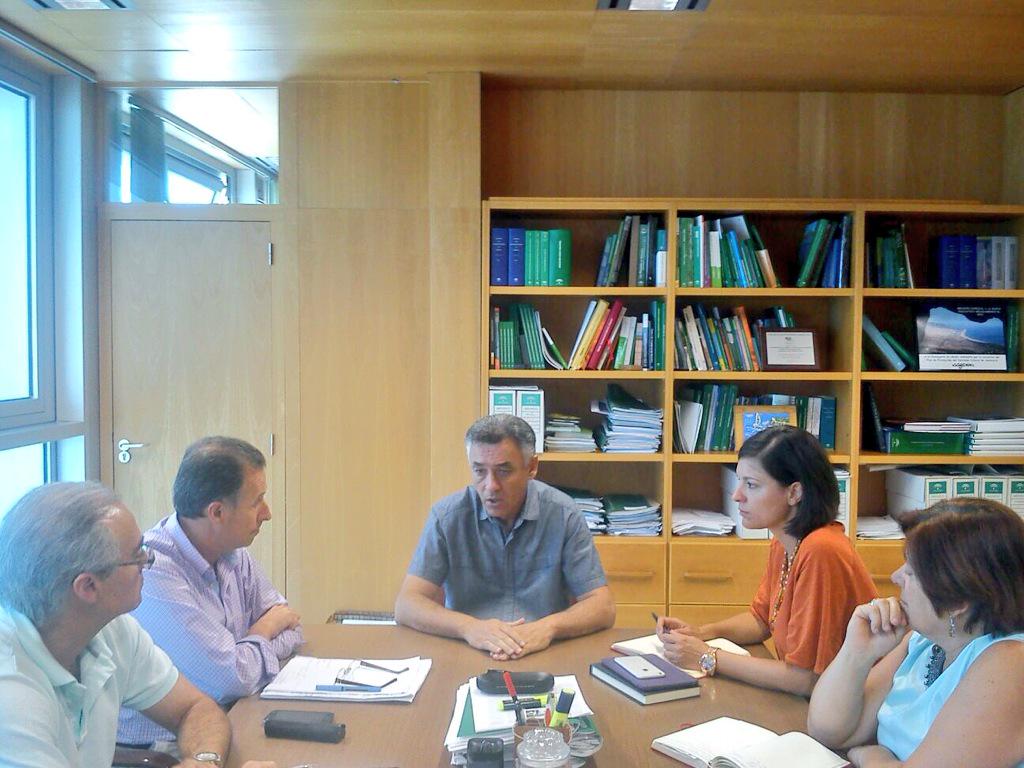 .<a href="/Federicofrh/">Federico Fernández</a> informa a alcaldes de #Chiclana y #SanFernando de la licitación turística en el castillo Sancti Petri