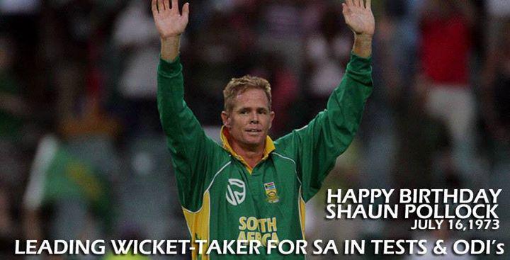 Wishing a Very Happy Birthday to Shaun Pollock. He turns 42 today. 
Play Now:  ...  