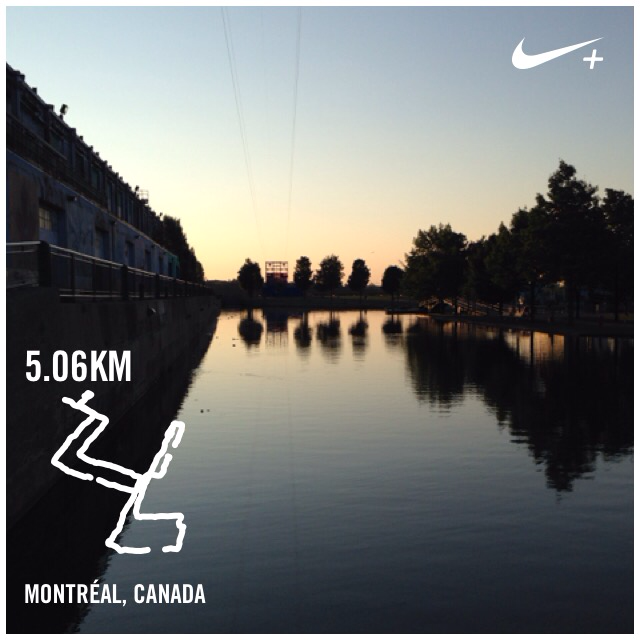 saube's tweet photo. Beauté du matin sur #Montreal Bysaube #ontherun I just ran 5.06 km with Nike+. http://t.co/OyxfnT14a8 #nikeplus http://t.co/cL10tBGrBV