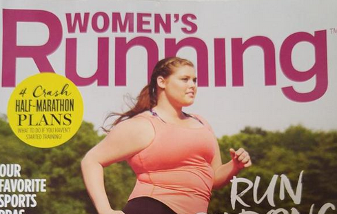 Finally! Running magazine features plus size model huff.to/1JjGDW3