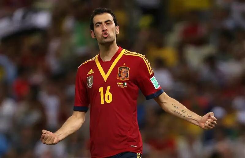 Happy birthday to Sergio Busquets. The Spain and Barcelona midfielder turns 27 today. 