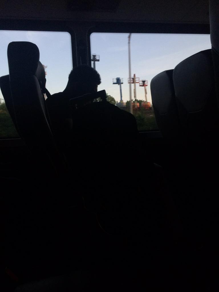 HeyitsHope's tweet photo. There's a guy on this bus singing out loud almost as passionately as @DingusKyle lip syncing at #collideconf. http://t.co/GEJT0gSwYv