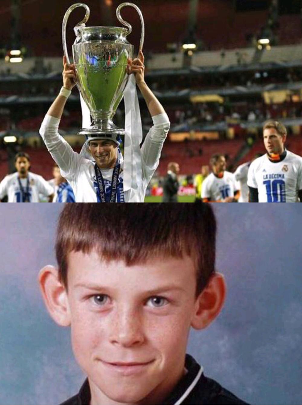 Caughtoffside: Happy Birthday to Gareth Bale. He hasn\t changed a bit... 