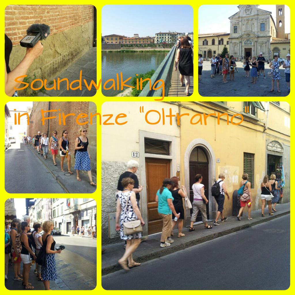 antoradix's tweet photo. Thanks to the participants for the great #soundwalks we had in #Firenze today #ICSV22 #soundscape http://t.co/N0orjM8shu