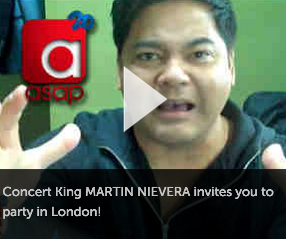 ASAPOfficial's tweet photo. Concert King Martin Nievera personally invites u to party w/ us as ASAP goes live in London! http://t.co/flfYSb9Tfk http://t.co/r1ERbBsd4j