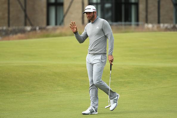 PGATour's tweet photo. These two just made the turn in 5 under. #TheOpen http://t.co/gIYVZttynD