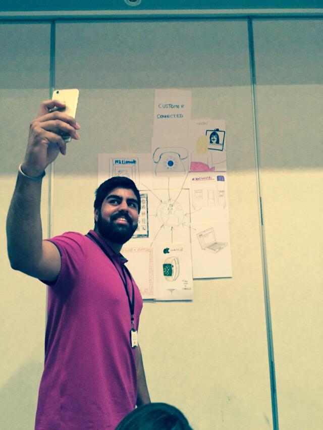 mountaingoatman's tweet photo. @nbs_cd #conference #selfie #thefuture http://t.co/v479W6JAhB