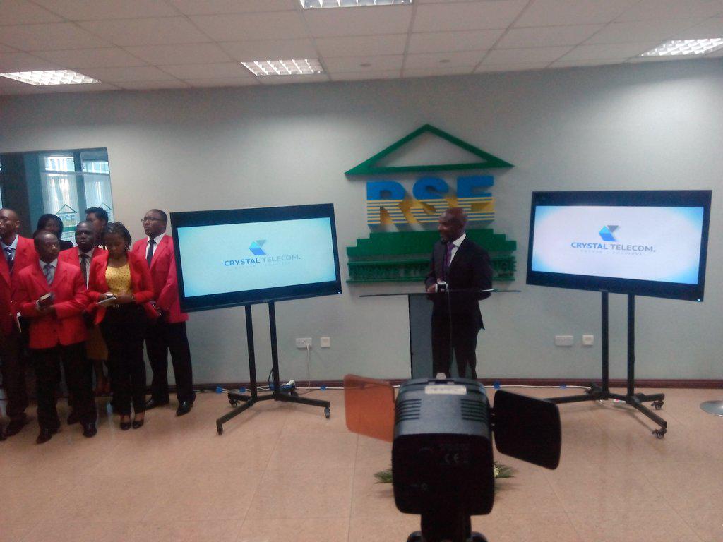 Atulinda_Allan's tweet photo. #HappeningNow: #Crystal telecom cross listing at the #Rwanda Stock Exchange. @DBIRwanda @cnbcafrica @RSE_Rwanda http://t.co/fQ0eTm1rlg