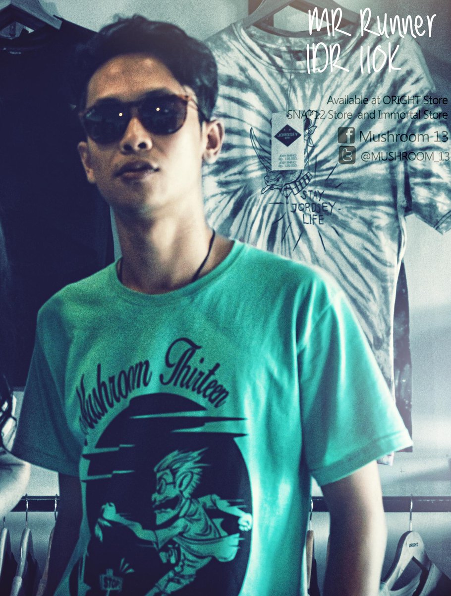 Mushroom  runner
 Size M/L/XL
IDR 110K