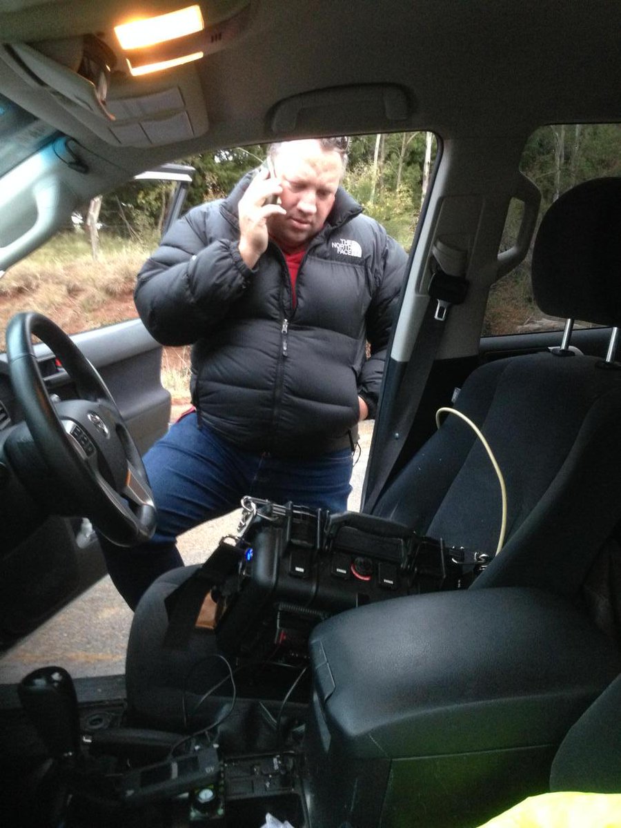 muznews9's tweet image. Using #Dejerolabs to live link snow shots from Mt Canobolas at #OrangeNSW