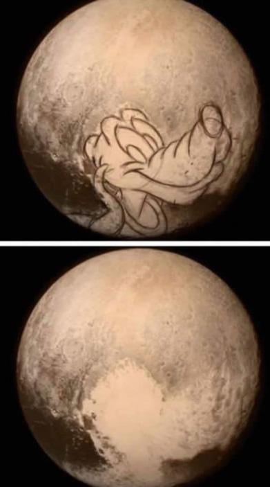 madainews's tweet photo. #Pluto è davvero #pluto... #madai http://t.co/ZhiOGMFY5E