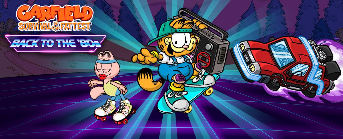 Have a blast to the past, '80s event is live <a href="/PlayGarfield/">Play Garfield</a> with <a href="/Garfield/">Garfield</a> &amp; his friends!
bit.ly/garfield-game