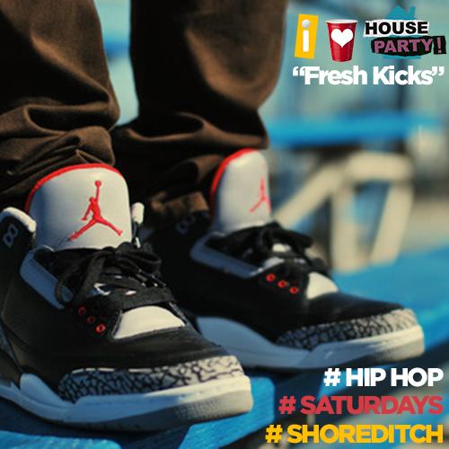 DJTimAde's tweet photo. May have 2 break out the J's this #Saturday "Fresh Kicks" Party! #HipHop #Shoreditch #PingPong http://t.co/JA1j7dRCld http://t.co/CzJYwstFKu