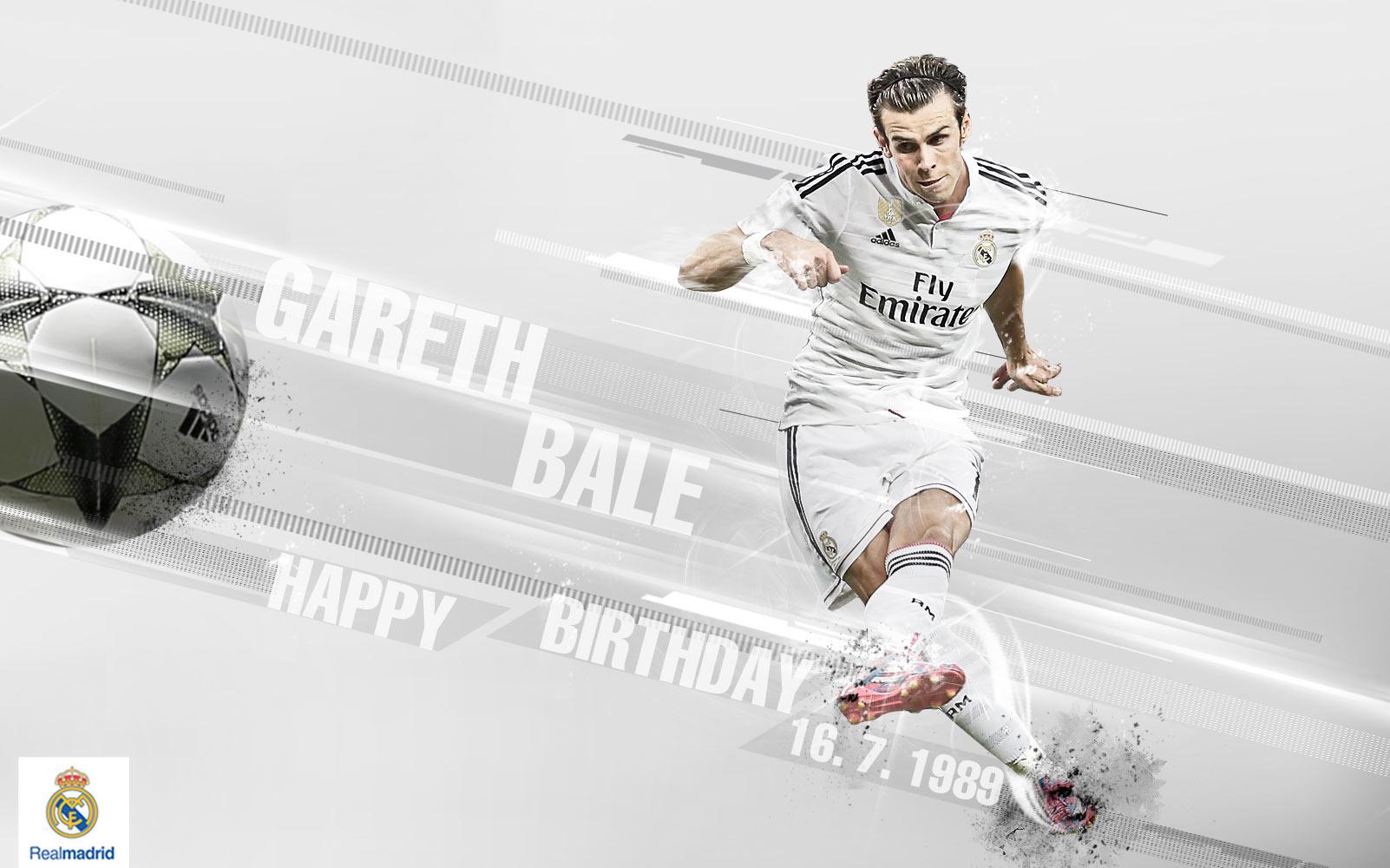 Happy birthday to Gareth Bale who turns 26 today ! 