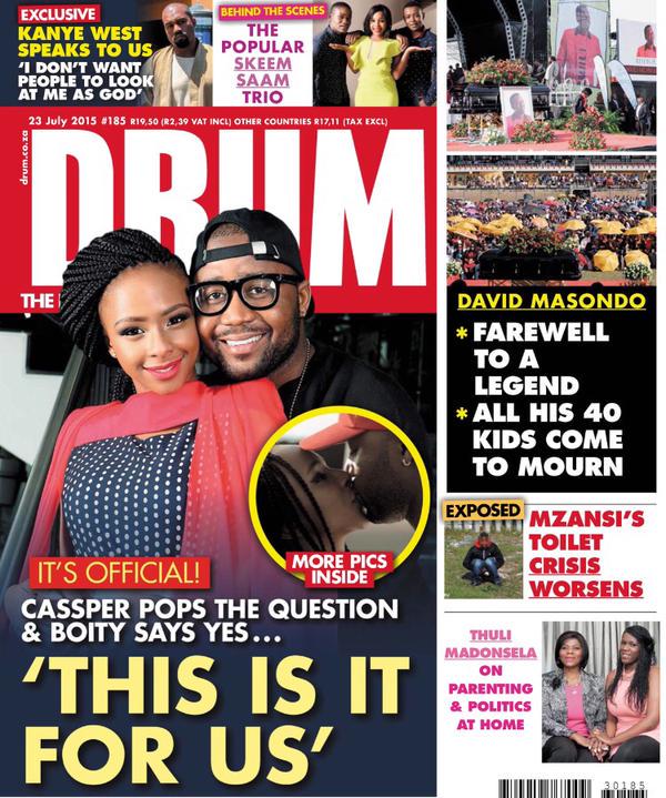 Boity's tweet photo. Because love deserves all the chances &amp; must be celebrated!! Thank you for my happy heart, @CassperNyovest #ItsLegit http://t.co/HnNWBRUmKv