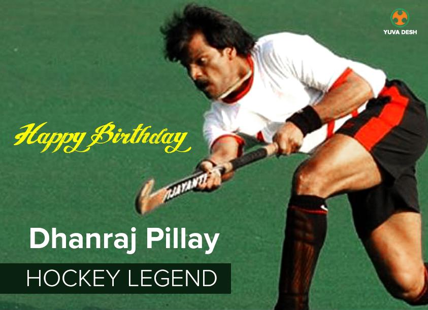 Wishing a very Happy Birthday to former Captain of Indian Hockey team,Dhanraj Pillay.
 