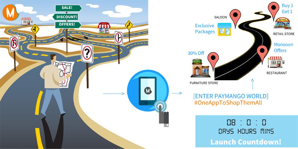 m4paymango's tweet photo. Experience PayMango World! 
Launch Countdown. 8 Days to go #OneAppToShopThemAll

@RNTata2000 @Gajpower @buzzmenot http://t.co/BdT8T8SaiE