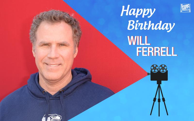 Quirky comedian Will Ferrell celebrates his birthday today. We wish him a very Happy Birthday. to wish him! 