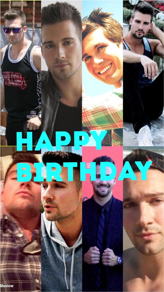 Happy birthday james Maslow 