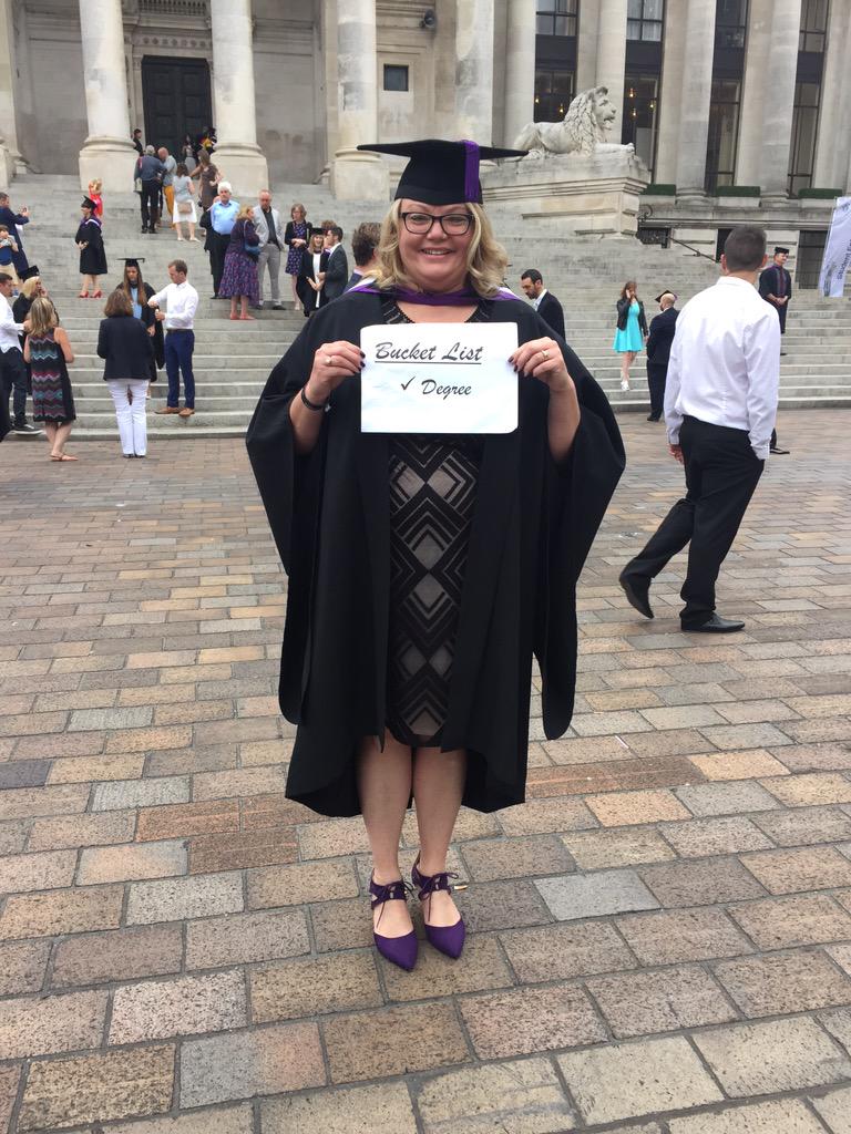 HayleybethScott's tweet photo. Go mumma #graduated #nevertooold #uopgrad15 http://t.co/dxBONQg0mR
