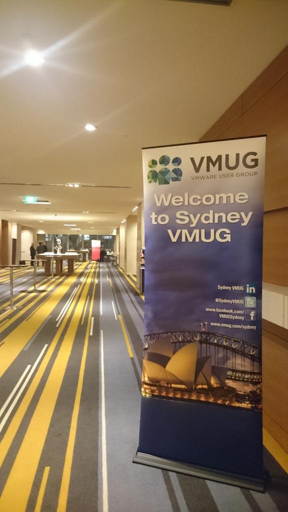 cchoy_vmware's tweet photo. #vmugsydney #vmware http://t.co/2NmKC67B5s