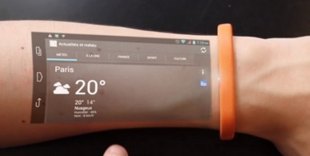 HogneGjersvik's tweet photo. Wow! @cicret_official #Transforms your skin into a touchscreen. #iot #wearables #disruptive http://t.co/CkWZkLvSbk http://t.co/otwrNlkQMb