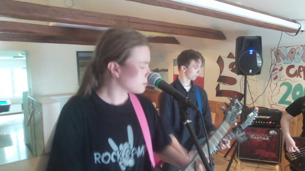 rockcampry's tweet photo. Greetings from Rock Camp http://t.co/PhMyLAADnK