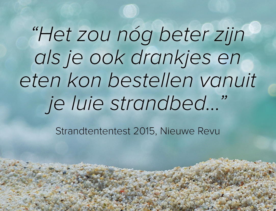 Ease2pay's tweet photo. De Strandtenten Top 20 van @nieuwerevu met MyOrder-locatie San Blas Bloemendaal op nr. 12! Ga daar #MaximaalZomeren! http://t.co/zhExmtpTcC