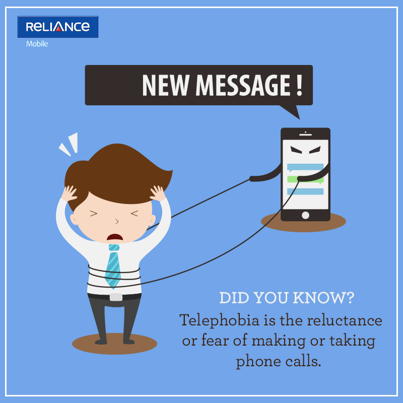 RelianceMobile's tweet photo. Can you imagine phone anxiety is a real thing? #Phonetastic http://t.co/xMpIZ8UJDp