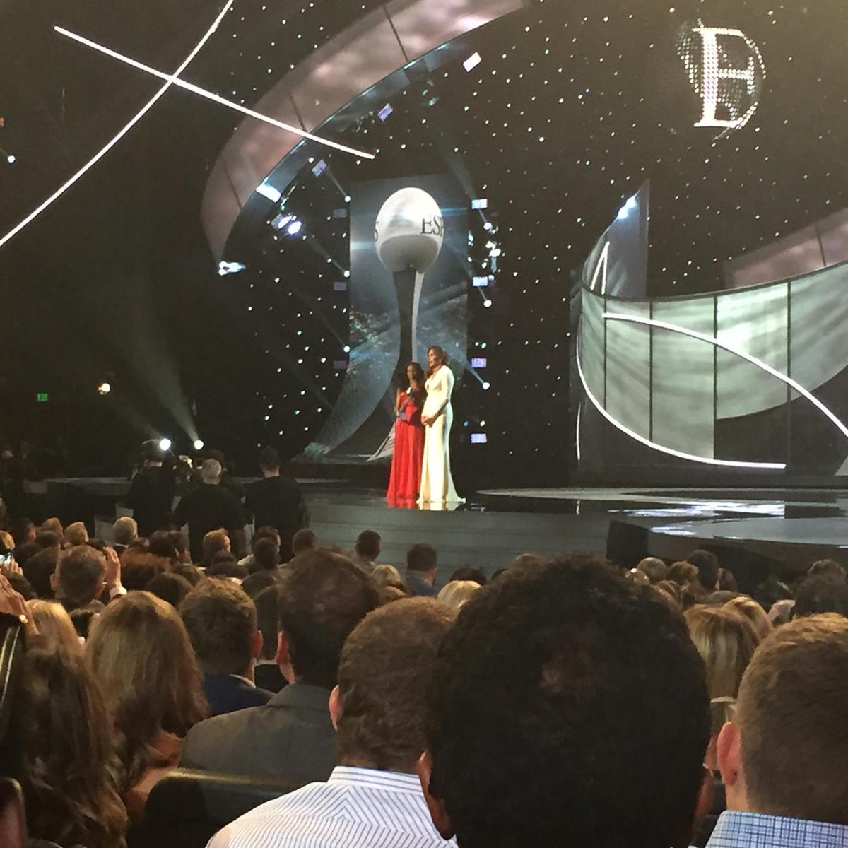 thathollybaird's tweet image. Courage. Just keep going and never look back. #espys2015