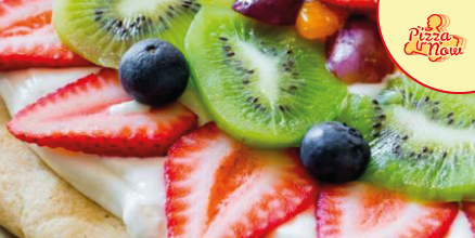 Pizzanow_'s tweet photo. Le pizze non sono solo salate! Anche il dolce vuole la sua parte come in questa Fruit Pizza. #pizzedalmondo http://t.co/isB8Ou3E1p