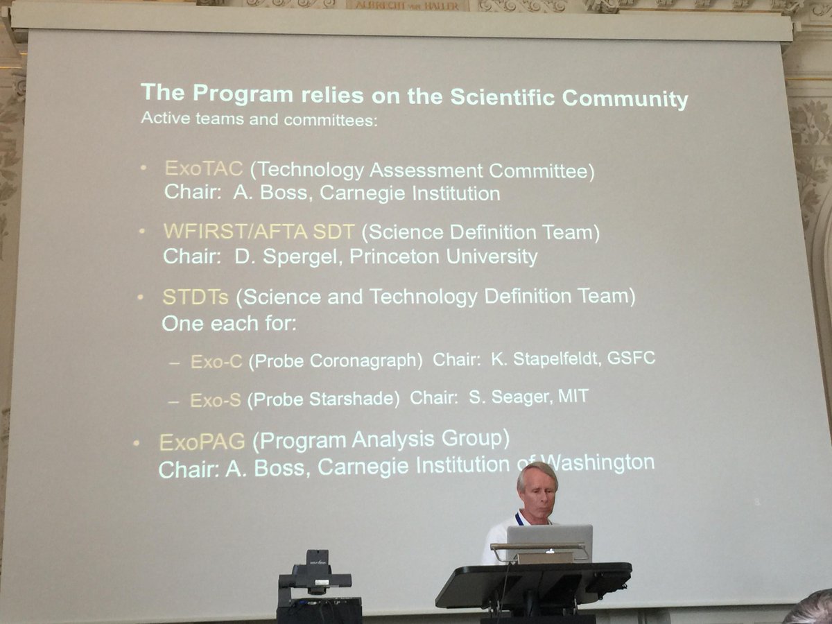 DMontesG's tweet photo. NExSS @nexssinfo - Missions and Technology in NASA's Exoplanet Exploration Program
- Stephen Unwin #PathwaysII http://t.co/z7CF47r1uN