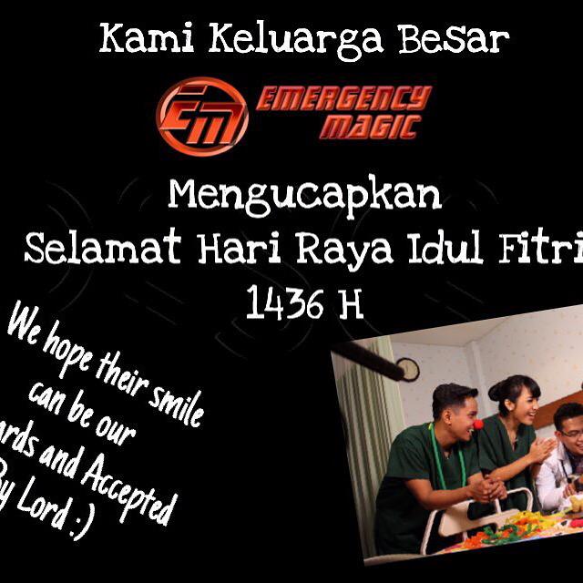 Emergencymagic's tweet photo. Selamat Hari raya idul fitri , mohon maaf lahir batin... http://t.co/8UDFkSutib