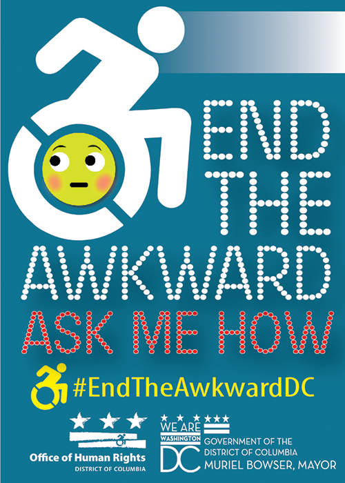 DCHumanRights's tweet photo. Thx much! MT @DCDPR: SO #DCProud of sis agency @DCHumanRights & #EndTheAwkwardDC campaign! http://t.co/zrH5GkrjIO! http://t.co/vhZebBKeXp