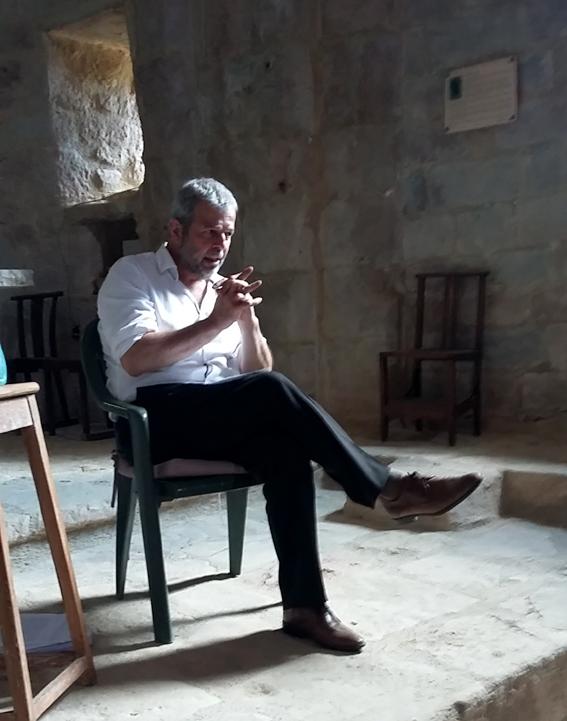 IsaJouve's tweet photo. Dans la petite église Blannaves (Branoux - 30) @PatrickCabanel parle de #Résistance. Un livre à paraître chez #Fayard http://t.co/ysL9Vuomdy